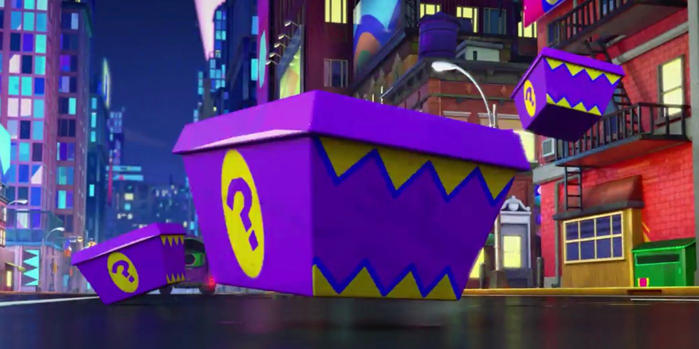 Batwheels knikte naar Mario Kart met Joker's dozen
