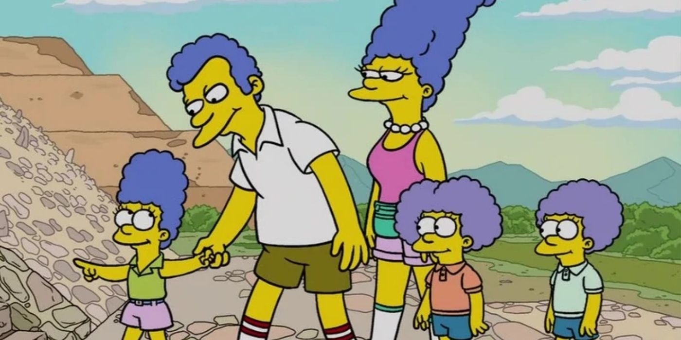 The Simpsons Clancy Bouvier Marge 2