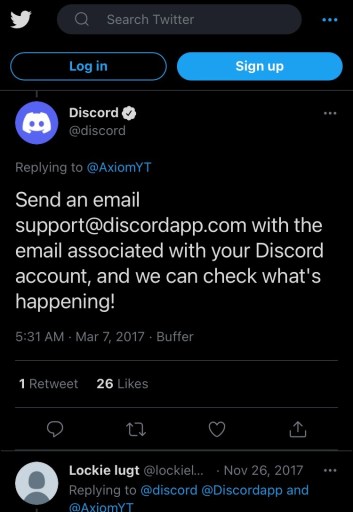 Discord e-mail