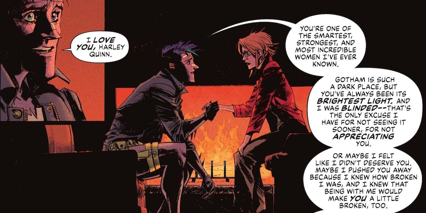 Batman: White Knight liet Jack Bruce en Harley aan elkaar koppelen