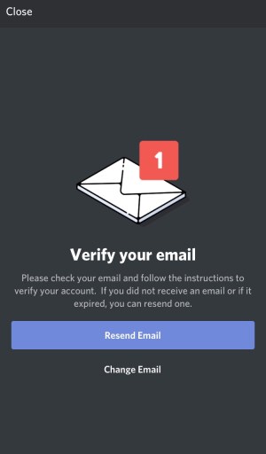 Discord-e-mail opnieuw verzenden