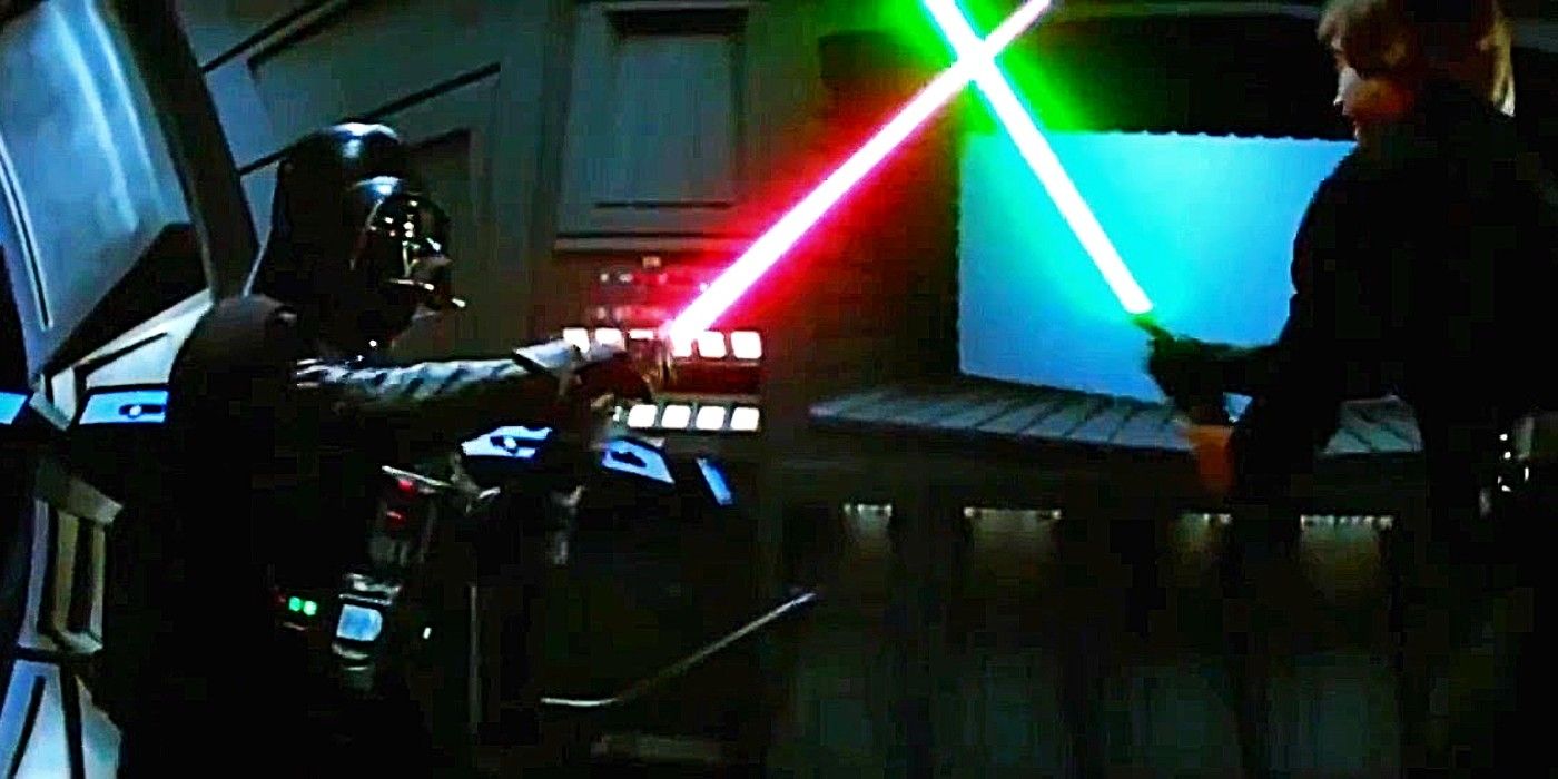 Vader vs Luke Return of the Jedi
