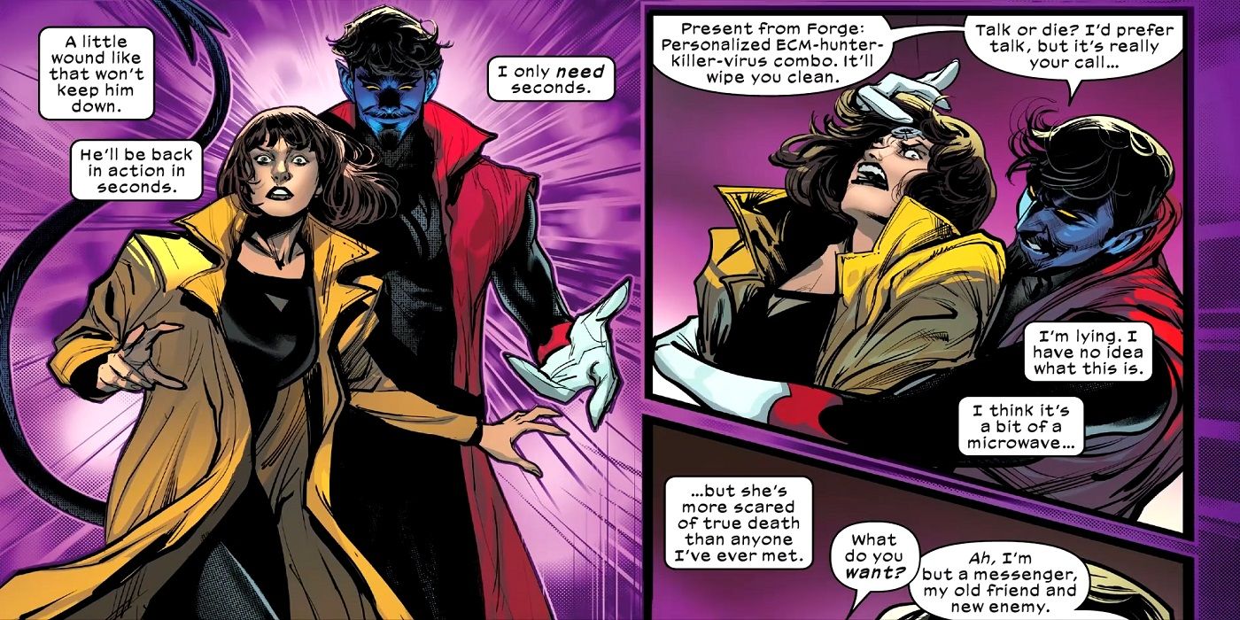 Immortal X-Men #7 Nightcrawler & Moira