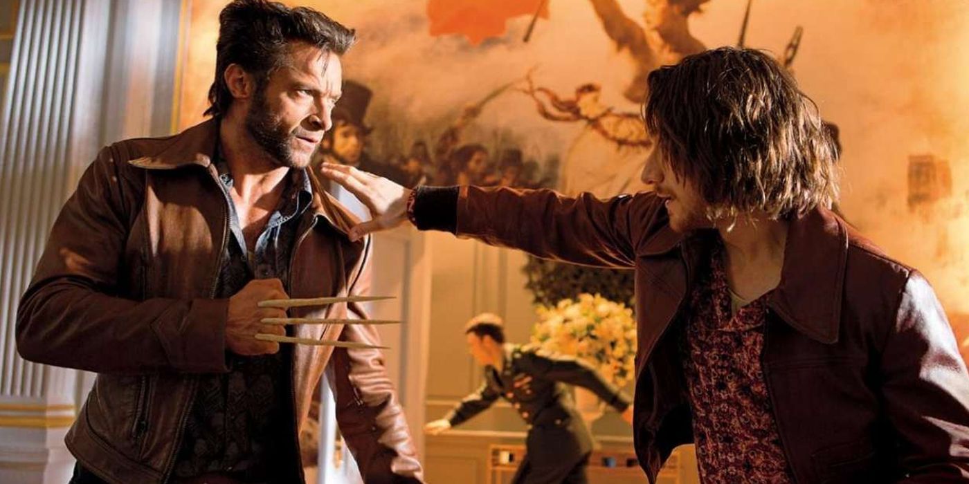 Wolverine en Xavier in X-Men Days of Future Past