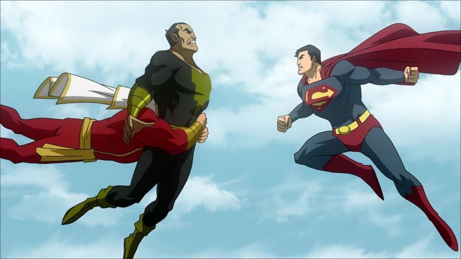 Superman en Shazam versus Black Adam