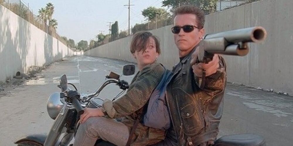 Terminator 2 John Connor en T-800