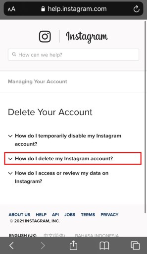 Hoe verwijder ik mijn Instagram-account?