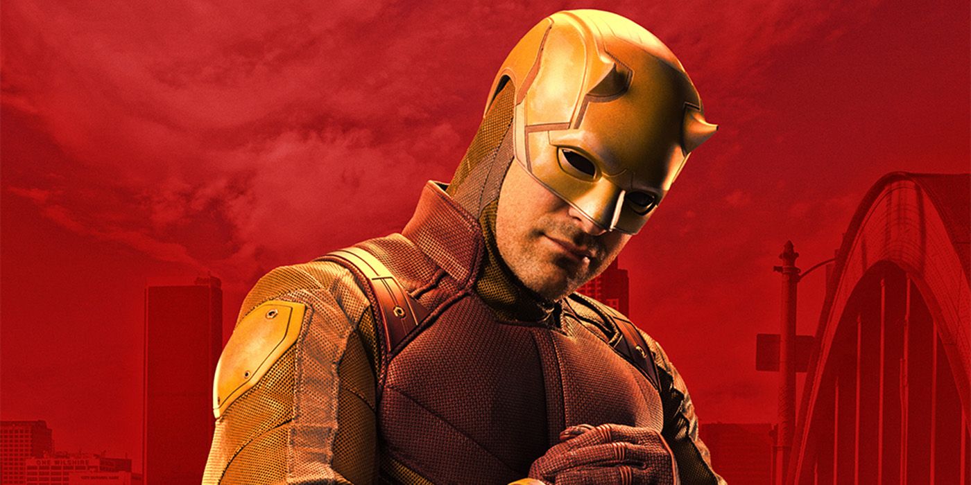 Charlie Cox als Matt Murdock als Daredevil op de She-Hulk-personageposter