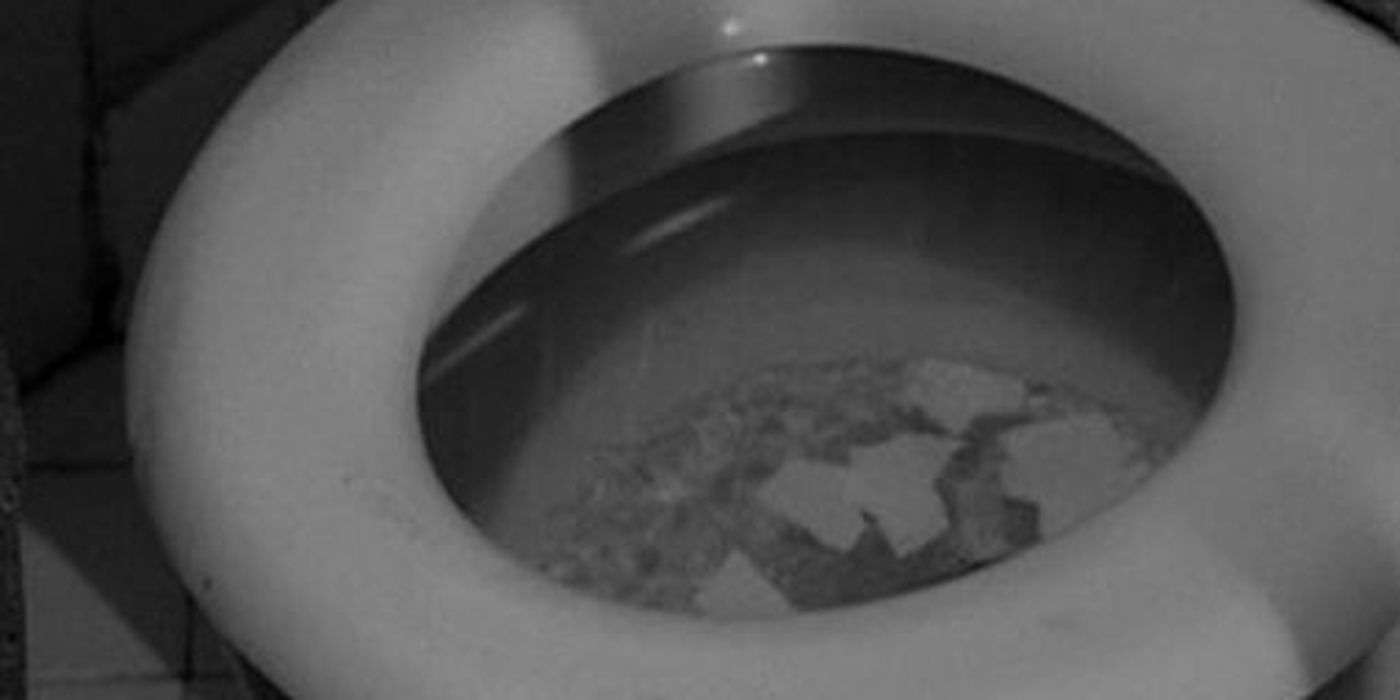Scène door toiletspoeling in Hitchcocks Psycho