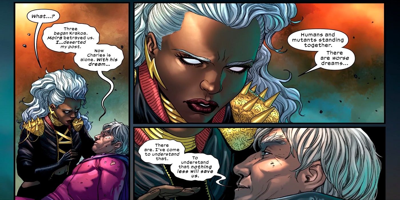 X-Men Red #7 Magneto en Storm