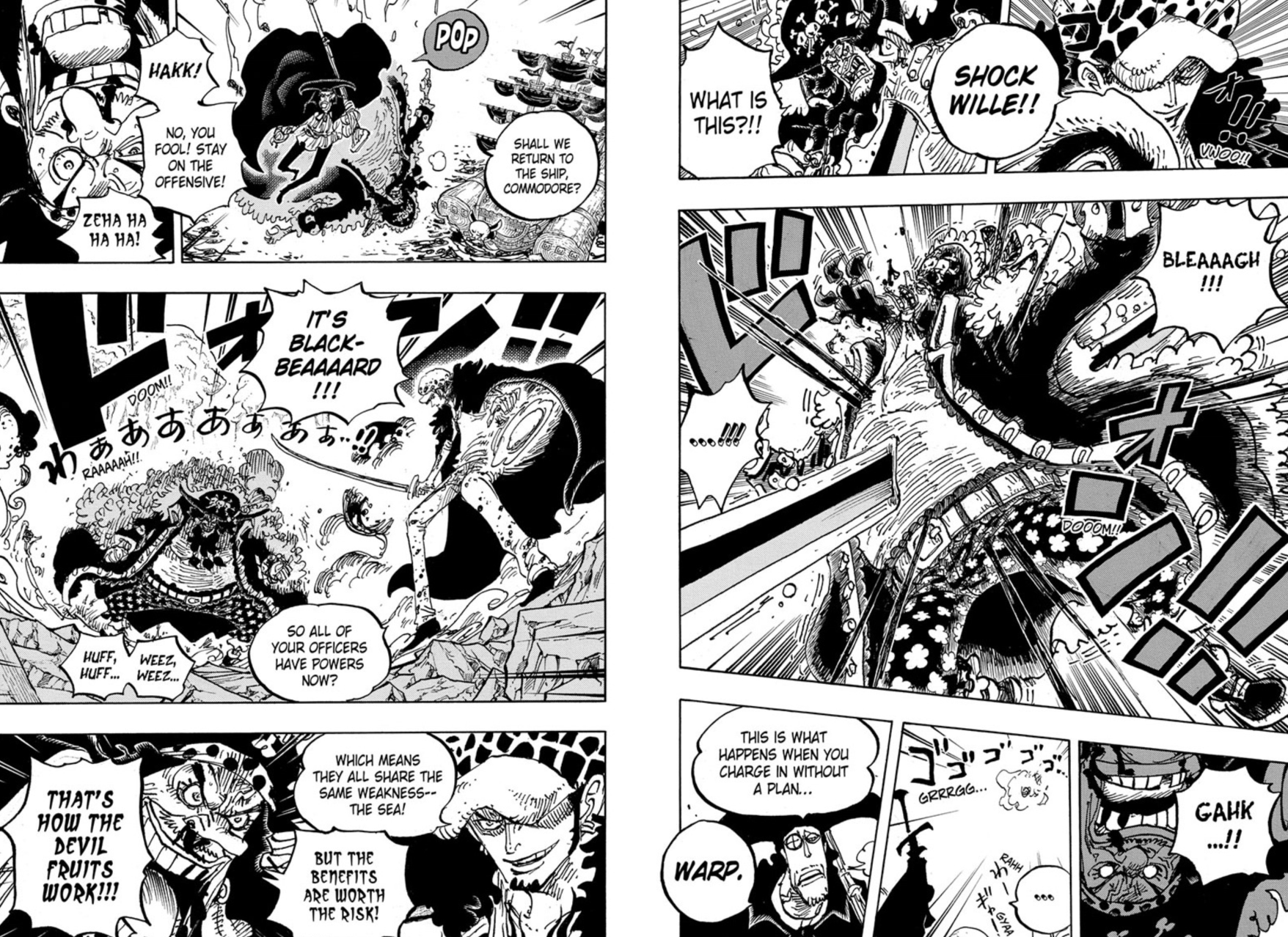 One Piece Hoofdstuk 1064 Pagina's 6-7