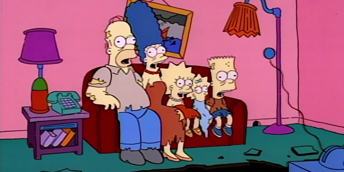 The Simpsons Zombie Evolutie 1