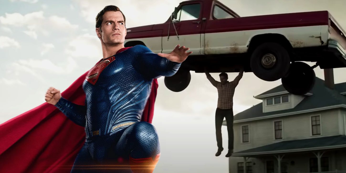 Henry Cavill en Tyler Hoechlin als Superman
