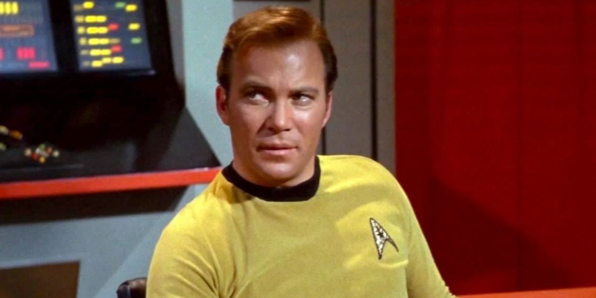 William Shatner als Captain Kirk in Star Trek