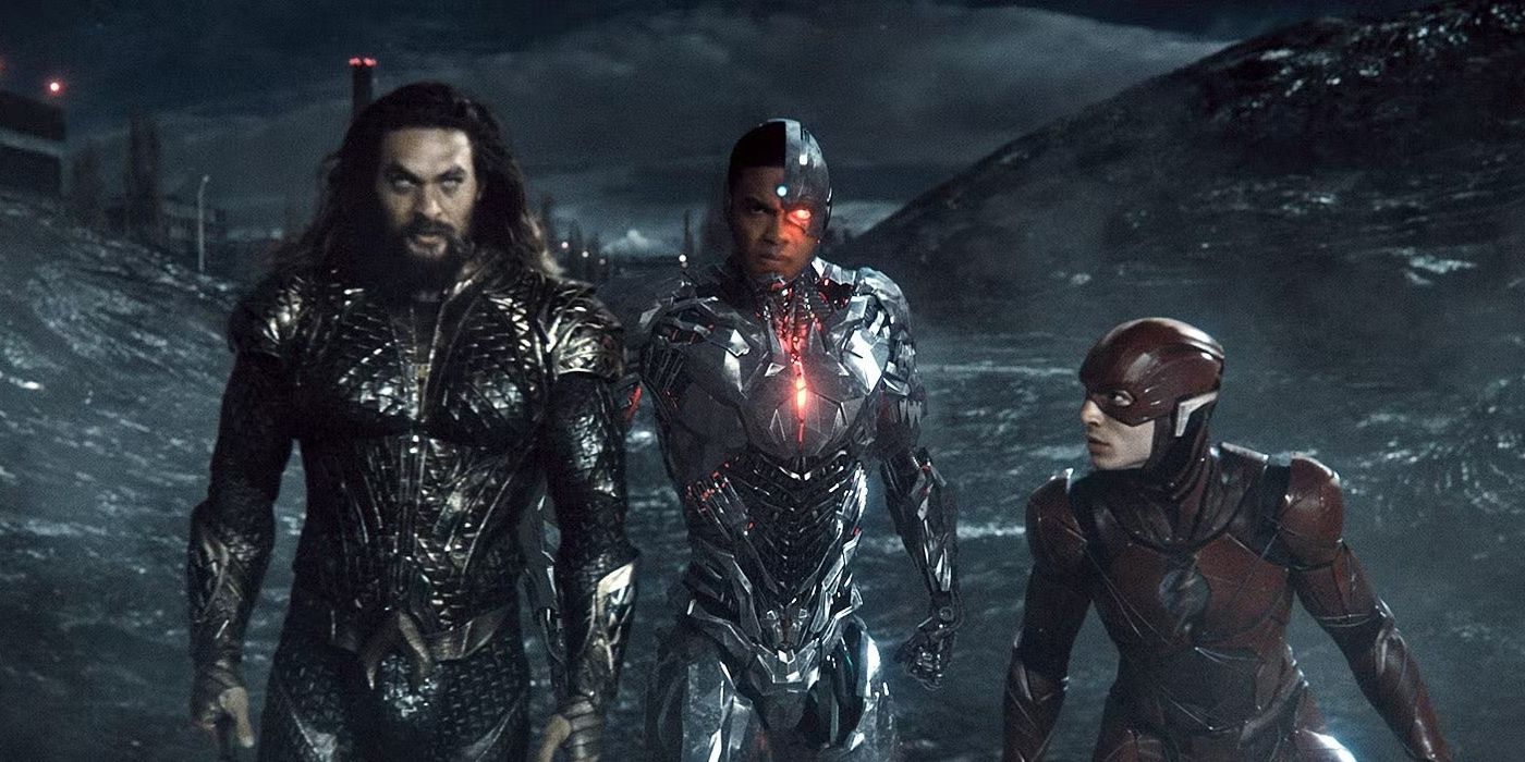 Ray Fisher's Cyborg krijgt uiteindelijk een band met Jason Momoa's Aquaman en Ezra Miller's Flash