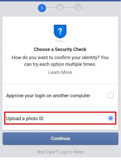 Upload een identiteitsbewijs met foto op Facebook