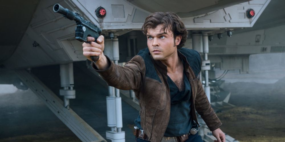 Alden Ehrenreich als Han Solo in Solo: A Star Wars Story-film