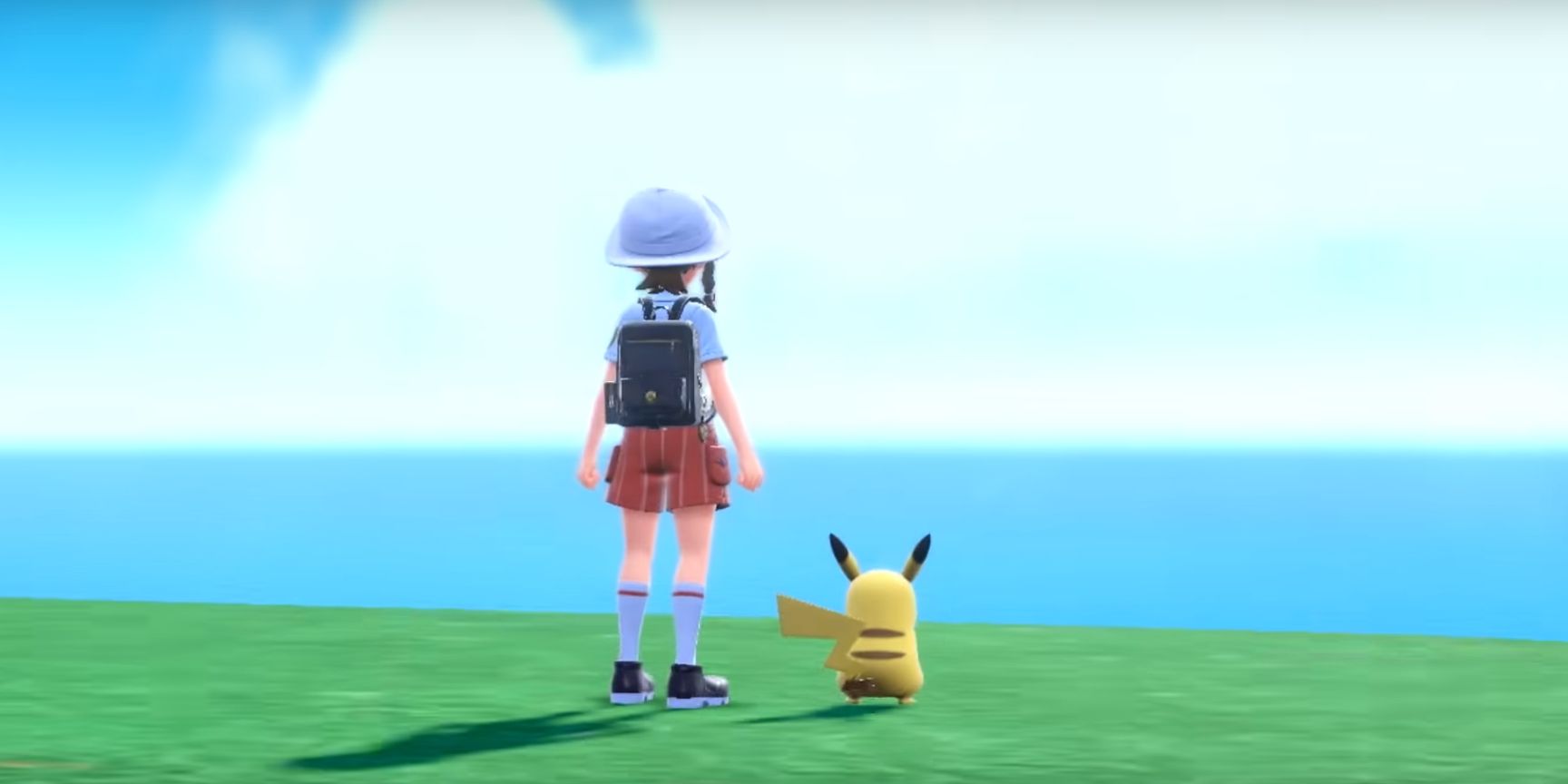 Pikachu en Trainer in de trailer voor Pokemon Scarlet en Violet