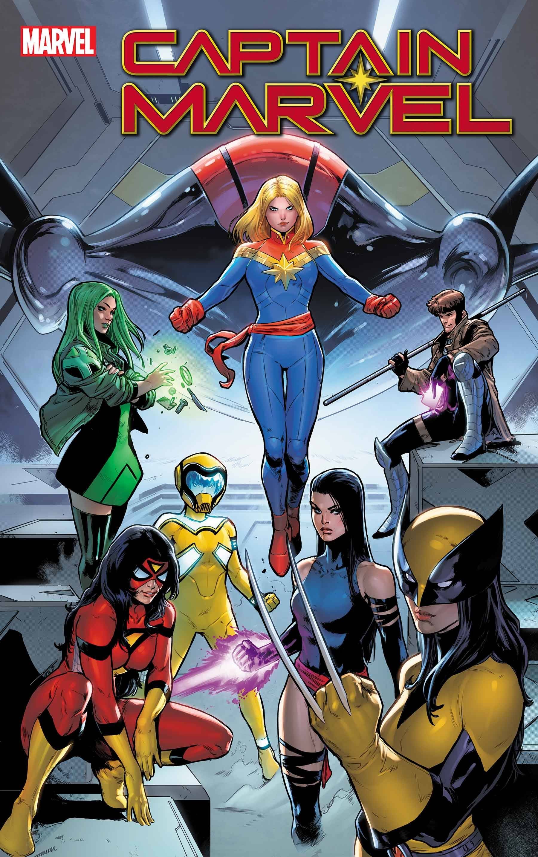 Kapitein Marvel #44 omslag
