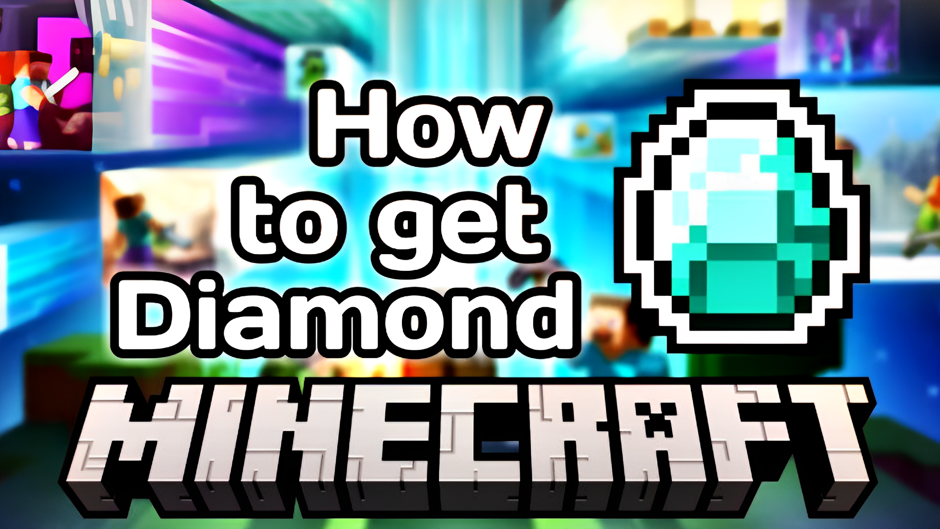 Diamanten in Minecraft