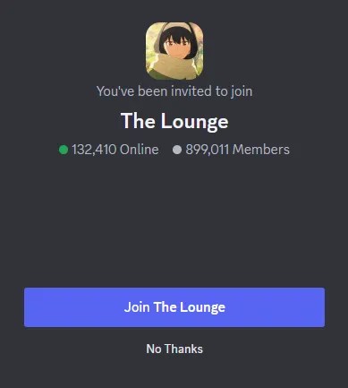 De Lounge Discord-server