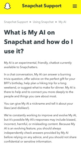 Wat is Mijn AI op Snapchat?