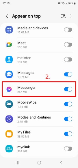 Messenger-chatkoppen werken niet