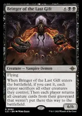 Bringer of the Last Gift is een vampierdemon van LCI die het spel kan veranderen.