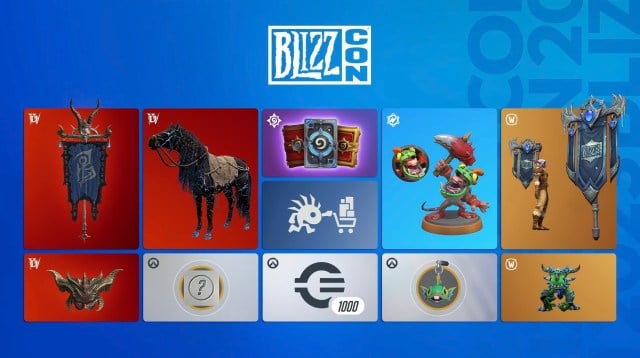 Alle items in het BlizzCon 2023 Epic Pack