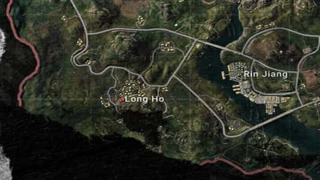 Long Ho-stad op de PUBG Rondo-kaart