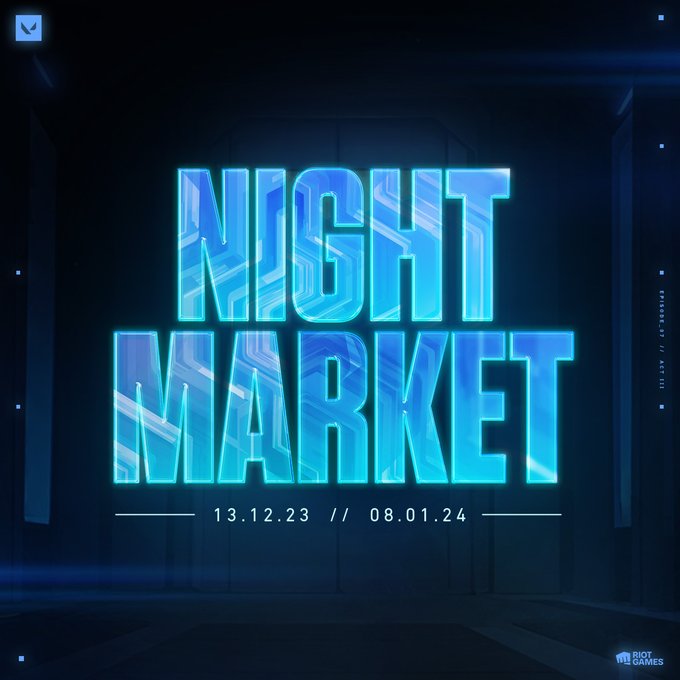 De avondmarkt loopt van december 2023 tot januari 2024.