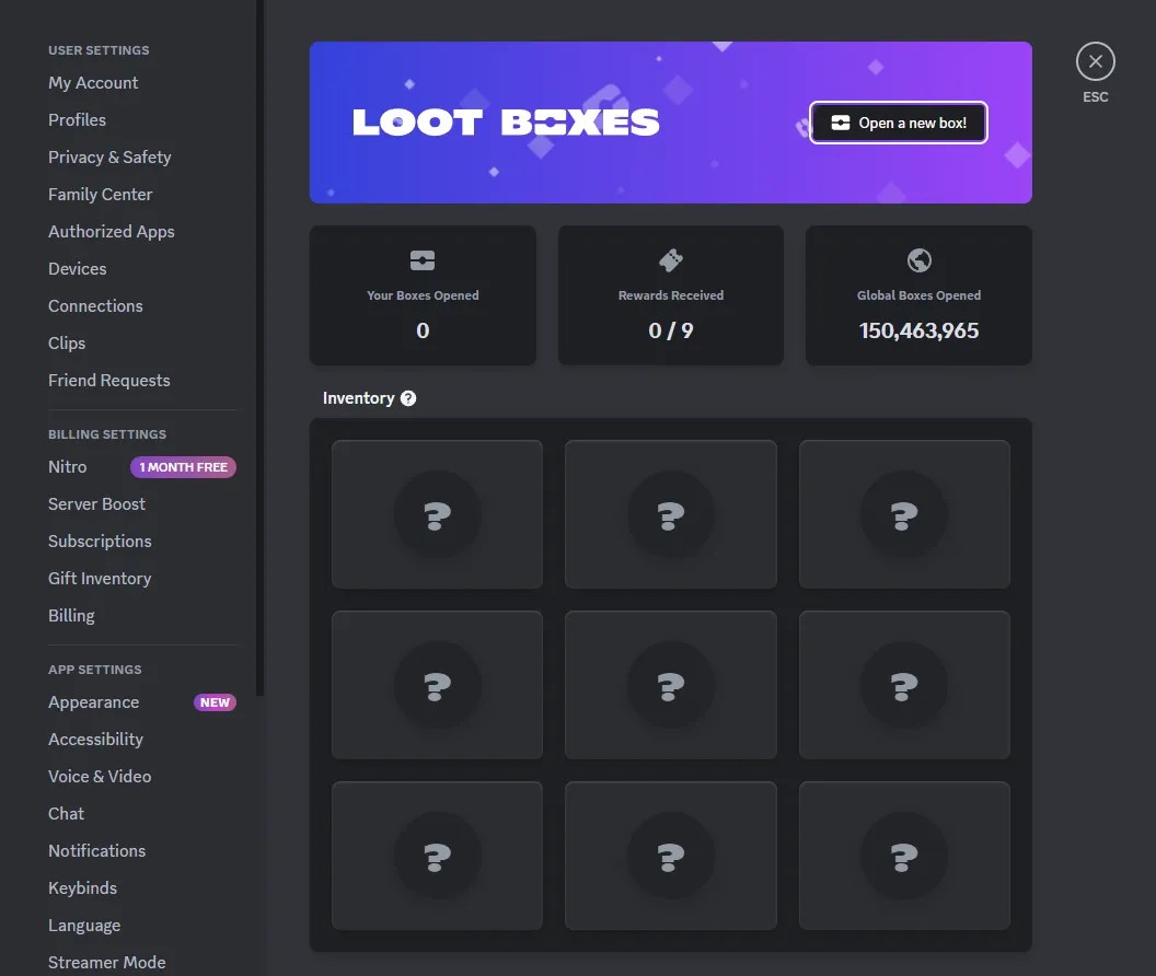 Discord-lootboxes
